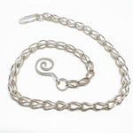 Solid Chunky Sterling Silver Hand Made Russian Chain