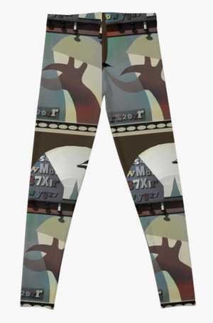 Designer Leggings - Little Dark Bird