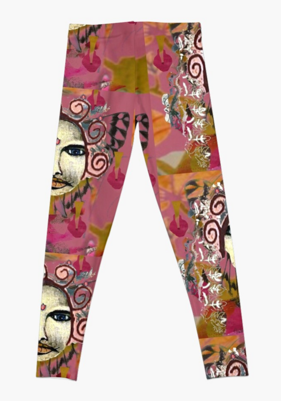 Designer Leggings - Butterfly Moon Woman