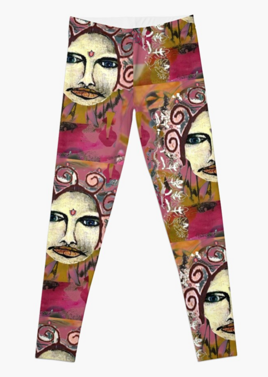 Designer Leggings - Butterfly Moon Woman