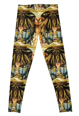 Designer Leggings  - Dark Moon Woman