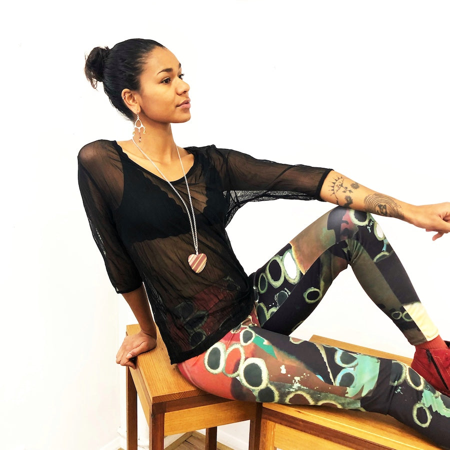Designer Leggings - Peat Moss