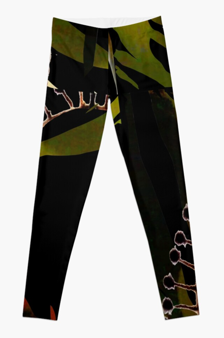 Designer Leggings  - Forest Shadows