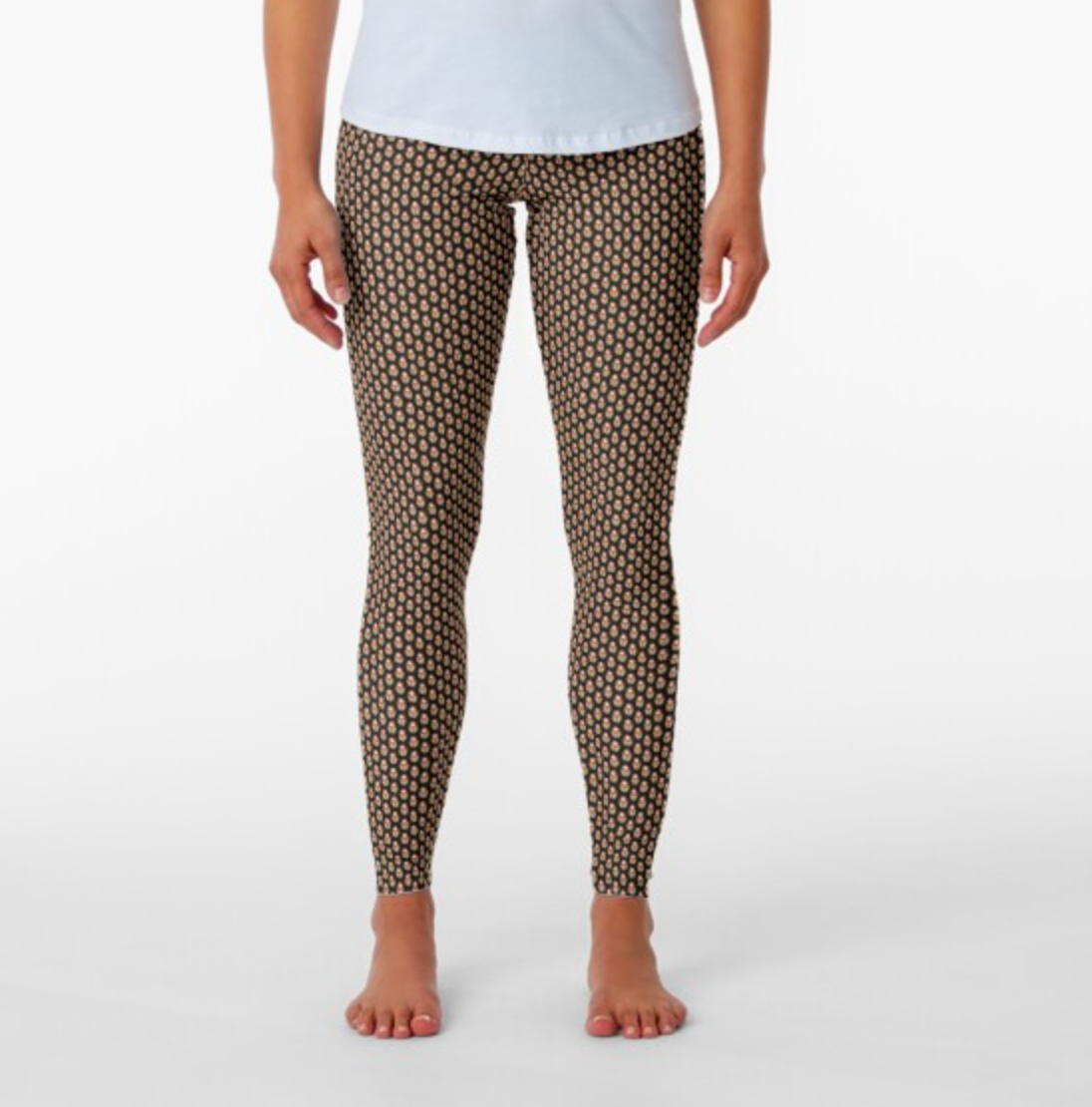 Designer Leggings - Hot Fig