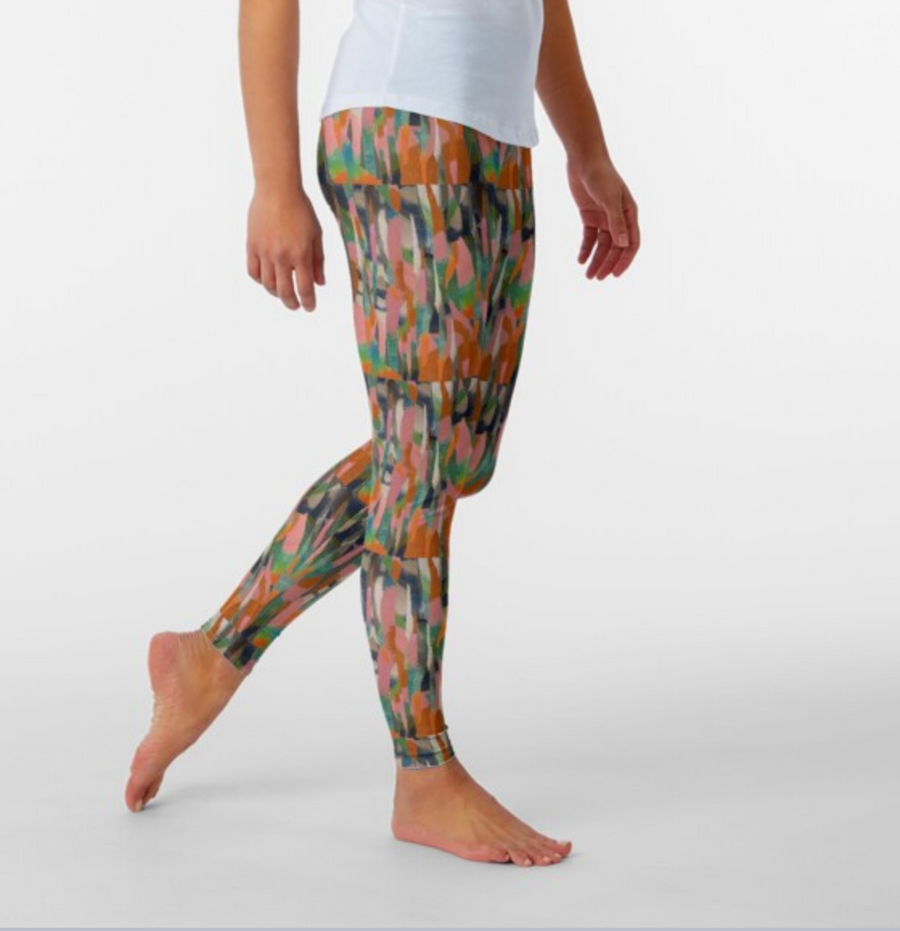 Designer Leggings - Jungle Dusk