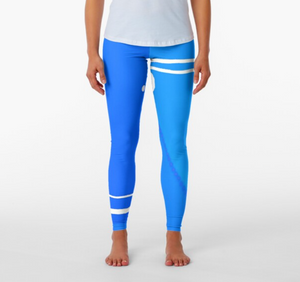 Designer Leggings - Blue Balloon