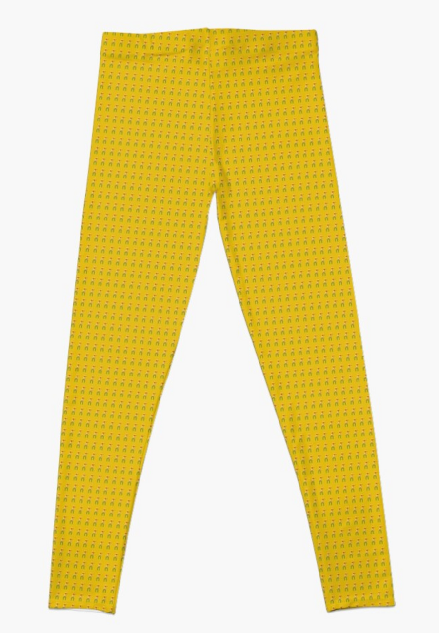 Designer Leggings - Love in Yellow