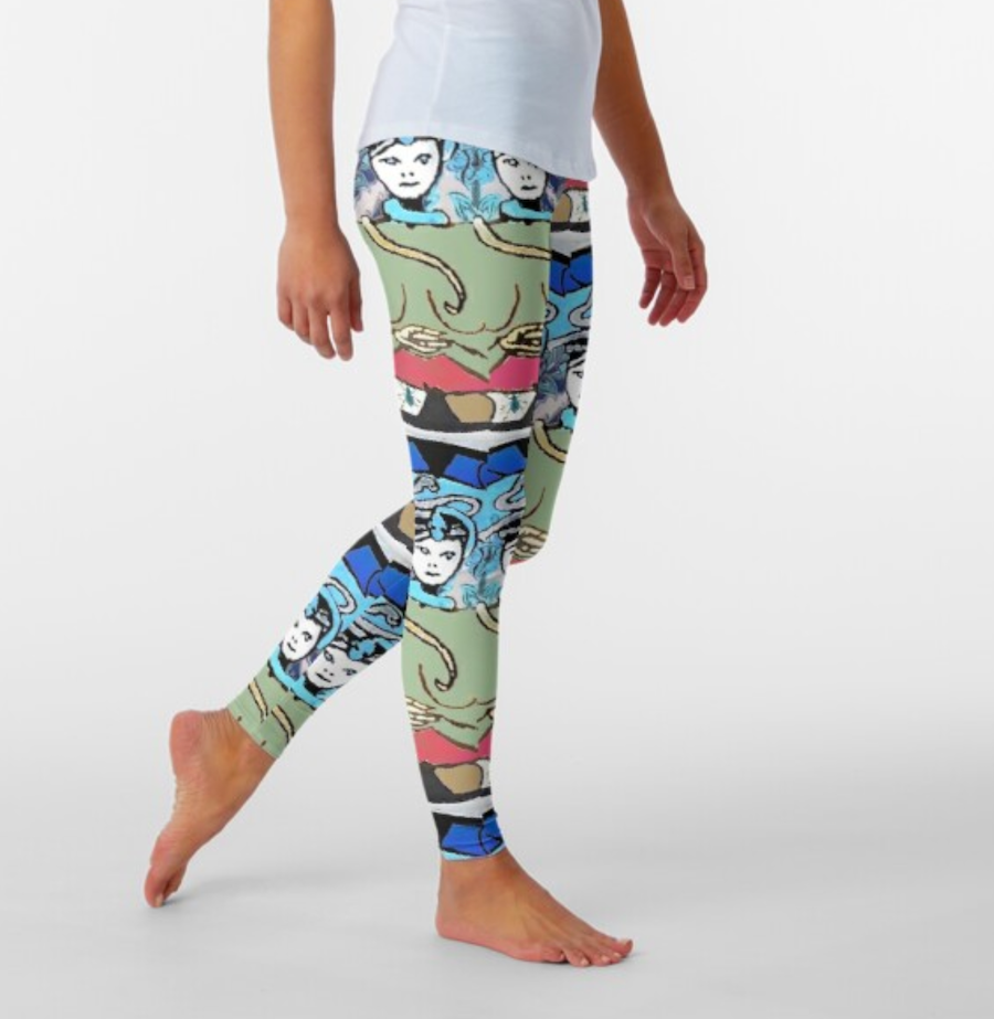 Designer Leggings- Many Goddess Parts