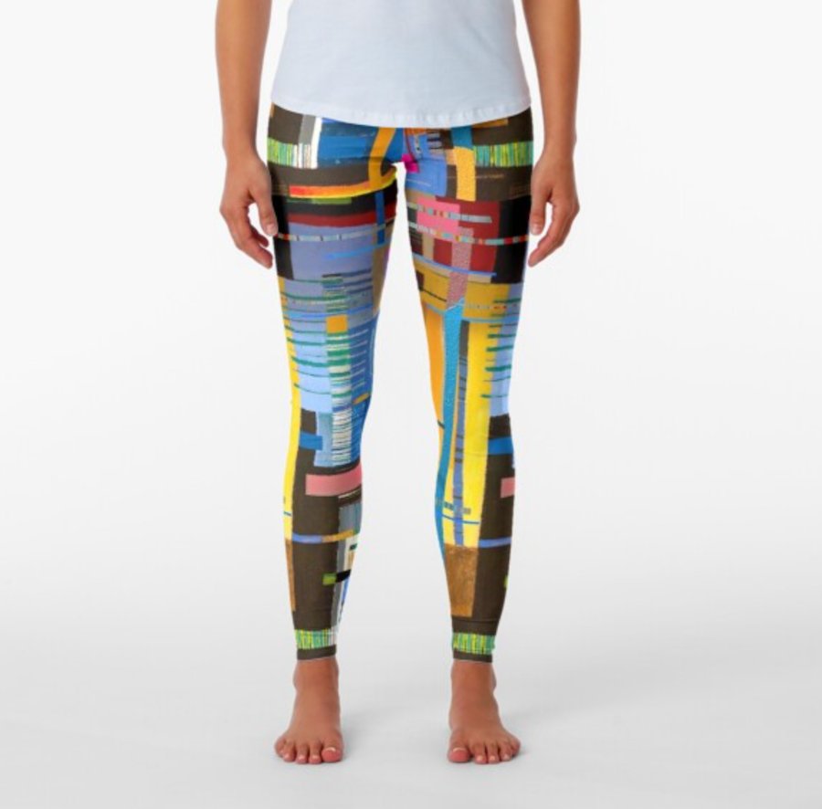 Designer Leggings - Mondrian
