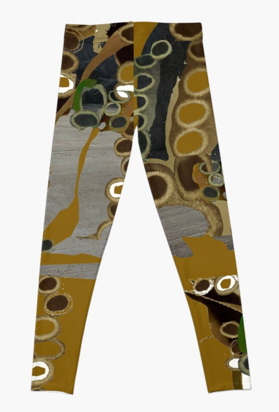 Designer Leggings - Muddy Forest Path