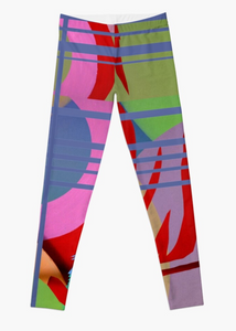 Designer Leggings - Darballoon Lines