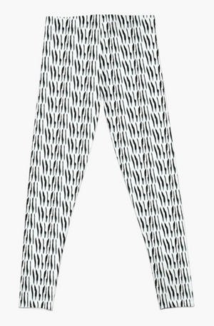 Designer Leggings  - Zebra