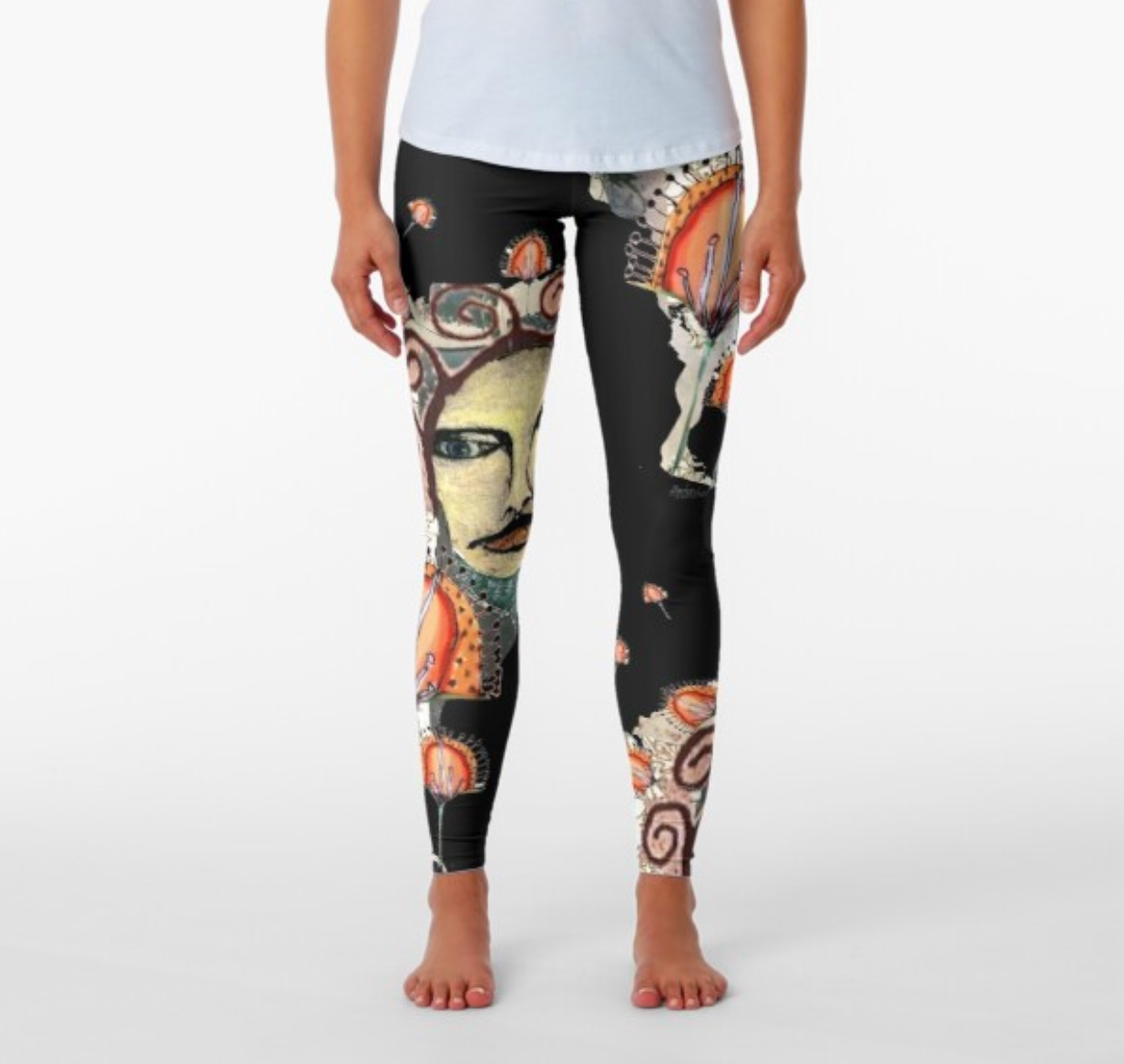 Designer Leggings - Thistle Goddess