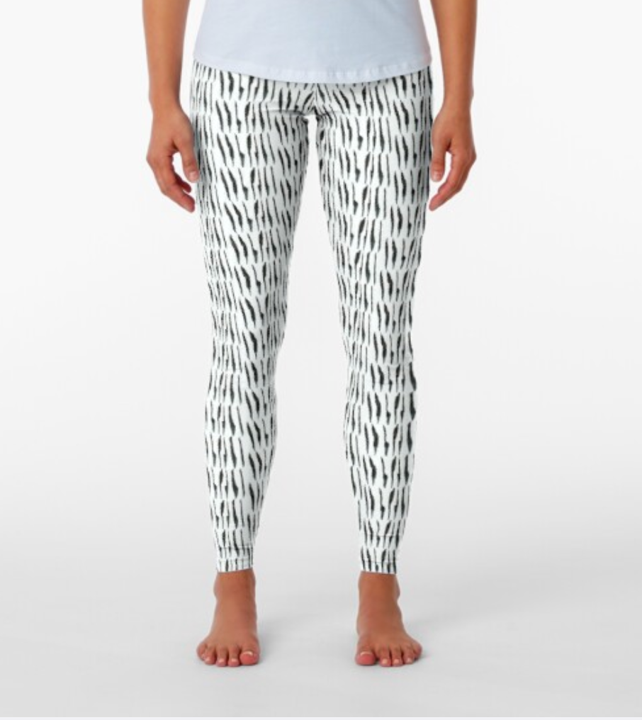 Designer Leggings  - Zebra