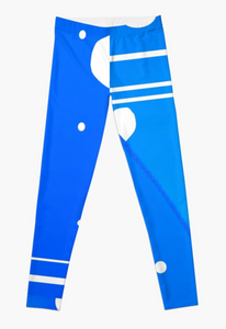 Designer Leggings - Blue Balloon